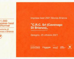 Crc Srl vince il Premio “1.000 imprese best performer”